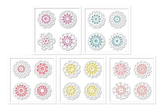 Download 20 Decorative Lace Doilies Doily SVG Set - Doily svg Collection