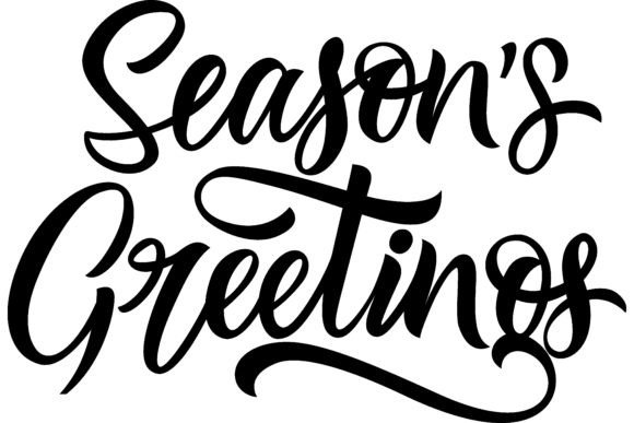 Download Seasons Greetings Lettering. Season and - Greetings Collection