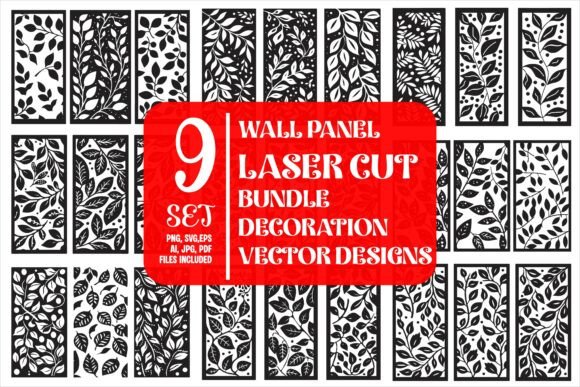 Download Wall Panel Laser Cut Design Vector - Laser cut design Collection
