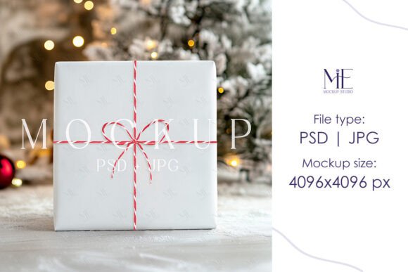 Download Gift Wrapping Paper Mockup, Box Pattern - Gift wrapping Collection