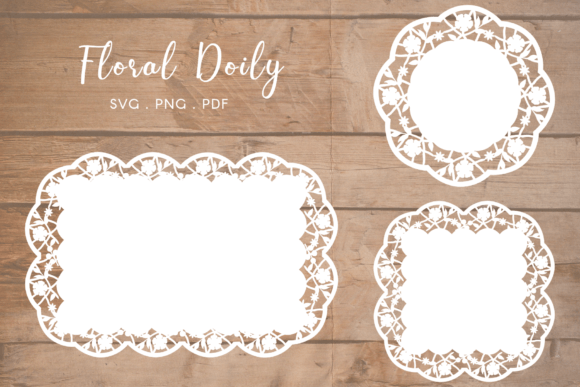 Download Rustic Doily SVG and Clipart Bundle - Doily svg Collection